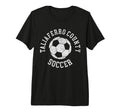 Taliaferro County Soccer Distressed 90S T-Shirt - Unique Graphic Men Women