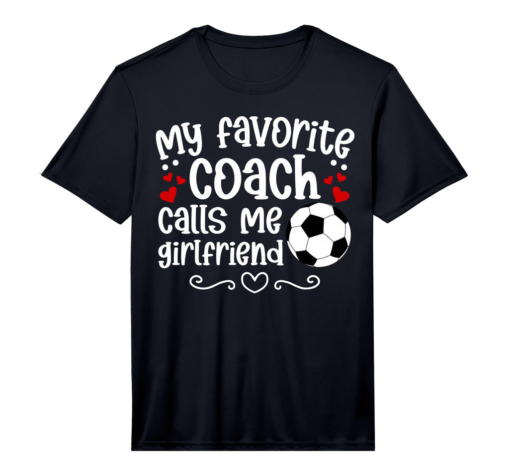 Mens Proud Soccer Coachs T-Shirt - Casual Everyday Wear Men Women