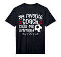 Mens Proud Soccer Coachs T-Shirt - Casual Everyday Wear Men Women