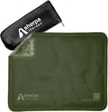 Large Ice Packs for Injuries Reusable - Soft Gel Hot and Cold Packs for Injuries, Hip, Shoulder, Back Pain Relief - 11.5" x 14.5" - Green