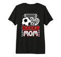 Soccer Mom Soccer Player Mother Heart T-Shirt - Streetwear Style Men Women