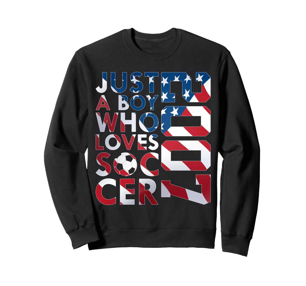 2007 Just Who Loves Soccer 19Th Sweatshirt - Graphic Print for Adults