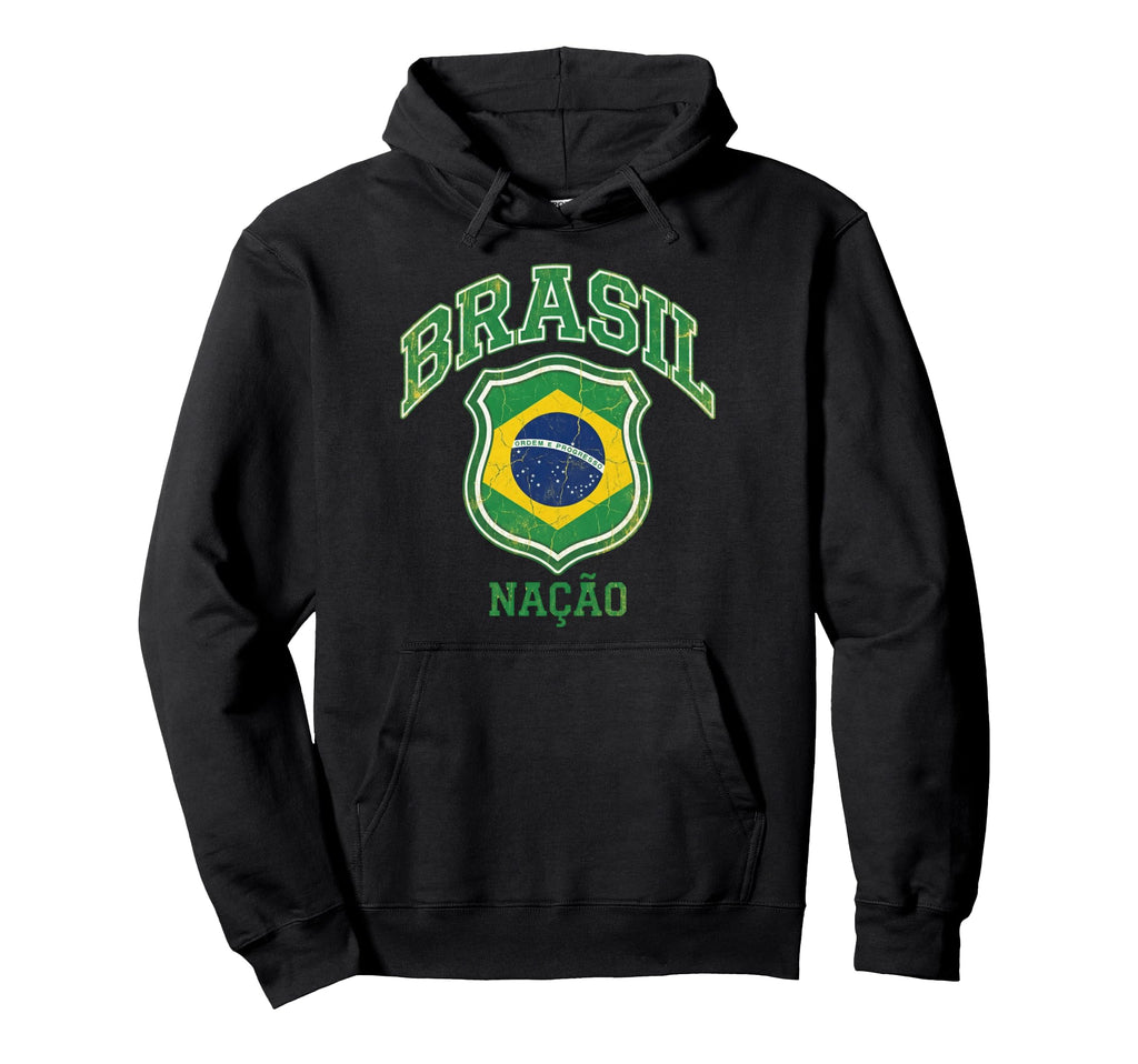 Brazil Gift Flag Brazilian Fan Samba Hoodie - Custom Art Print Unisex