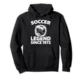 Birthday Player Sports Team Soccer Hoodie - Casual Everyday Wear Unisex