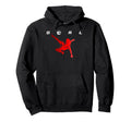Goal Soccer Bicycle Kick Splash Art Hoodie - Fun Novelty Design Men Women