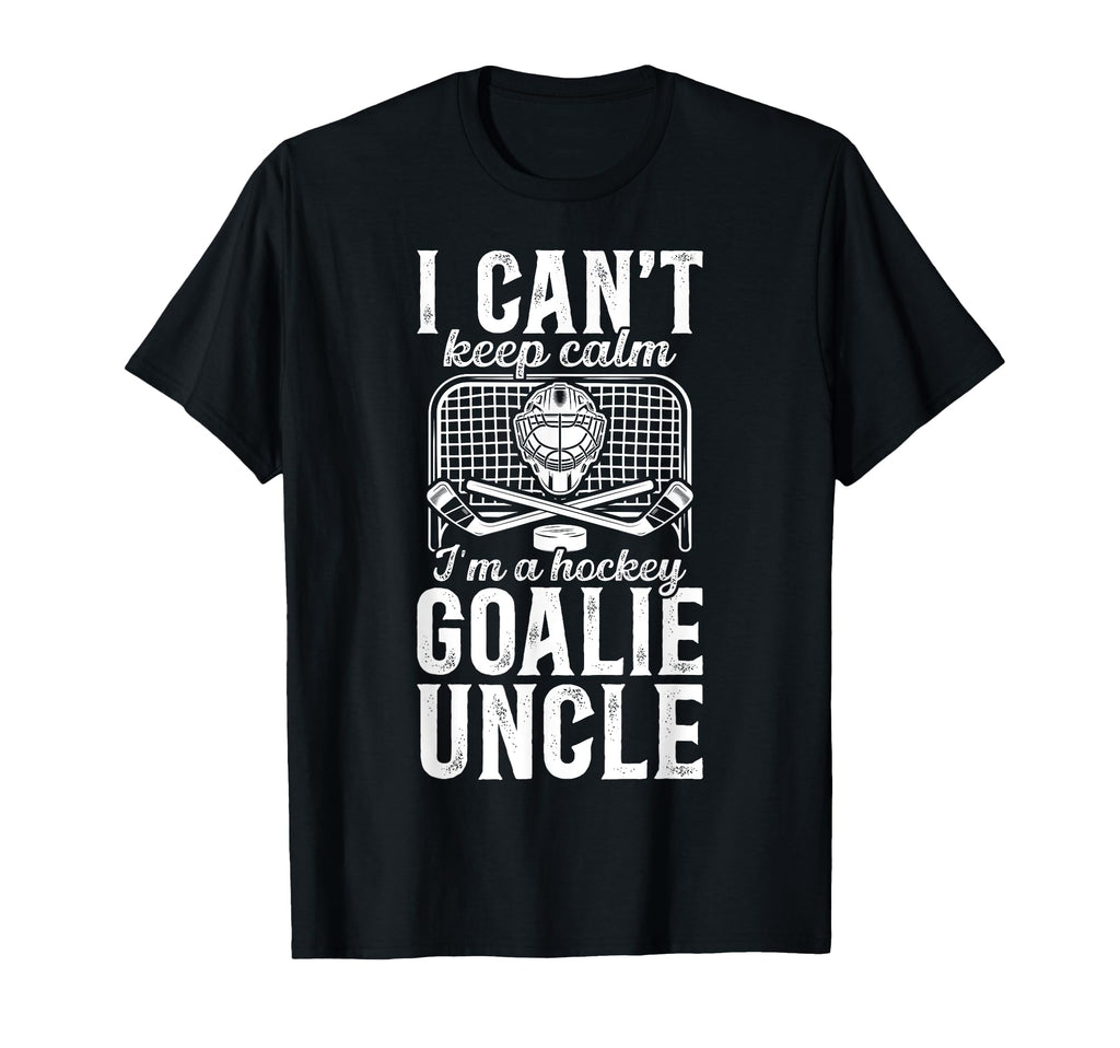 Im Hockey Goalie Uncle Ice Hockey T-Shirt - Aesthetic Graphic for Adults