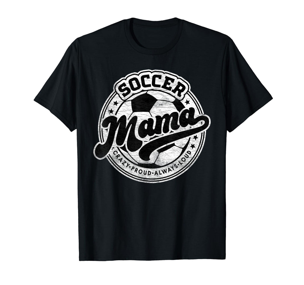 Soccer Mama Mom Family Matching Game Day T-Shirt - Graphic Print for Adults