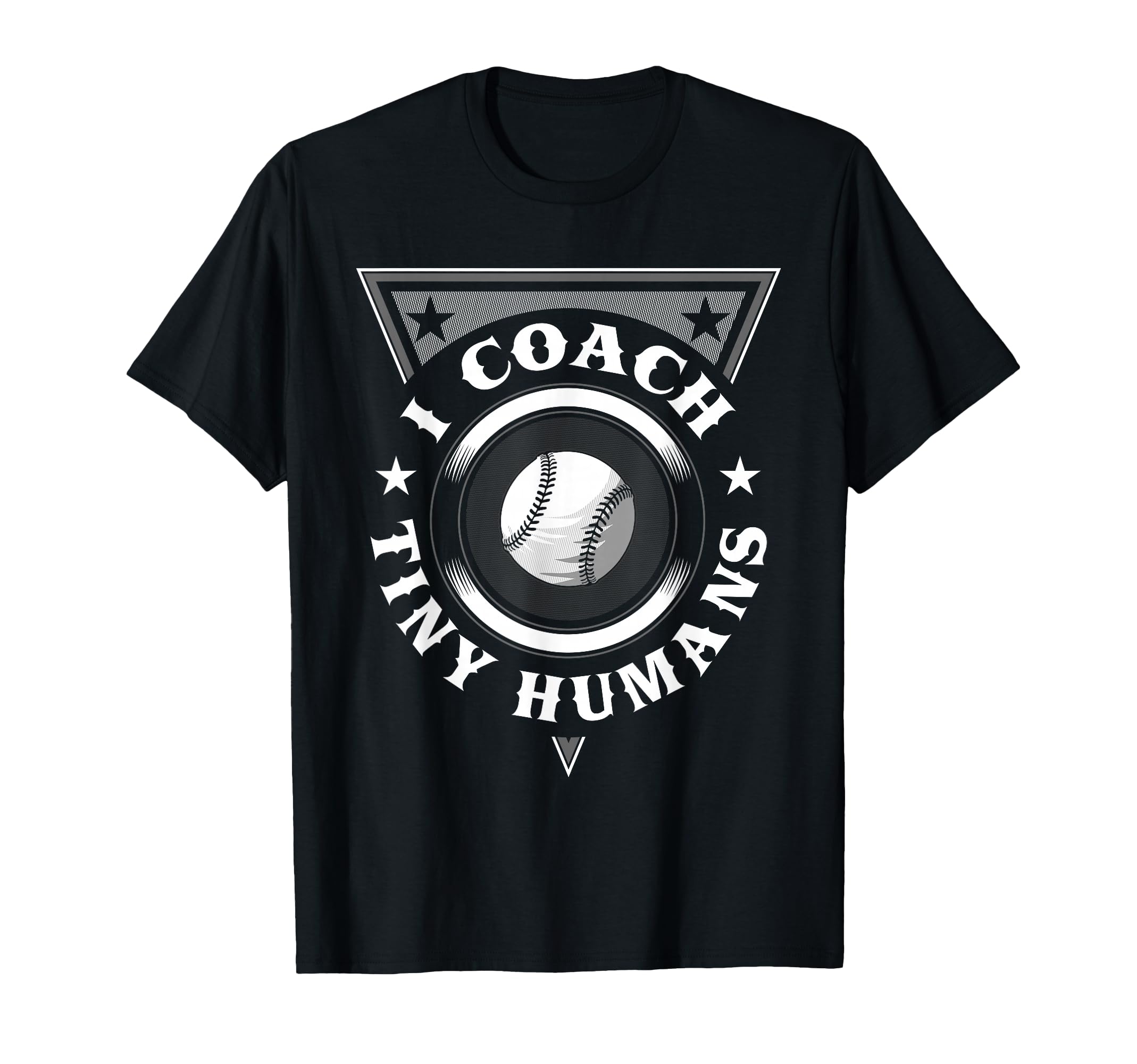 I Coach Tiny Humans Ball Coach T-Shirt - Aesthetic Graphic Men Women