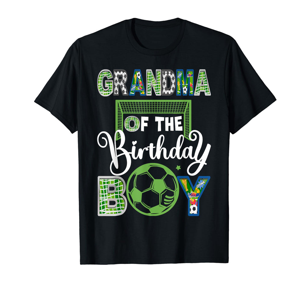 Grandma Birthday Soccer Baller Birthday T-Shirt - Novelty Apparel Men Women
