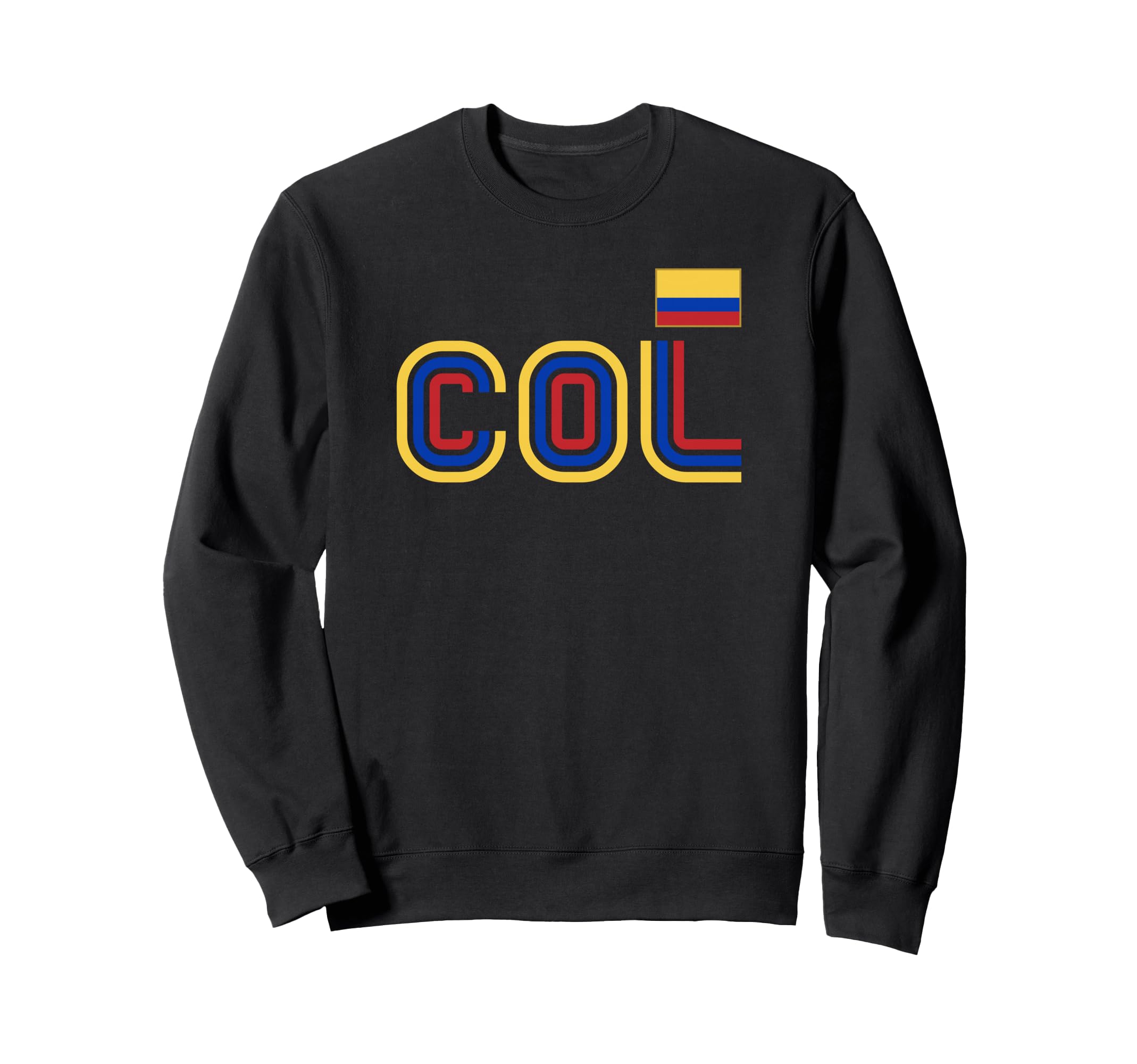 Colombia Flag International Country Sweatshirt - Trendy Graphic Men Women
