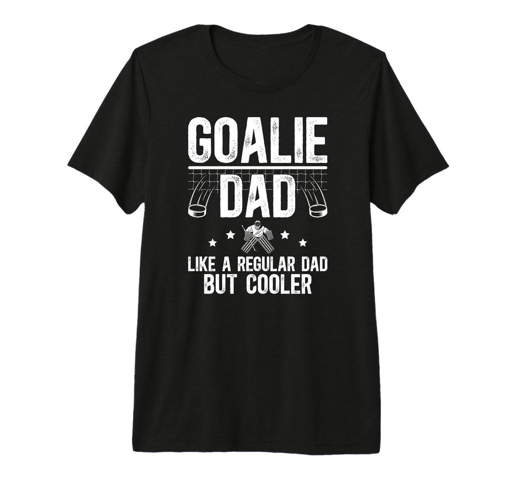 Mens Hockey Goalie Dad Definition Dad T-Shirt - Minimalist Print Unisex