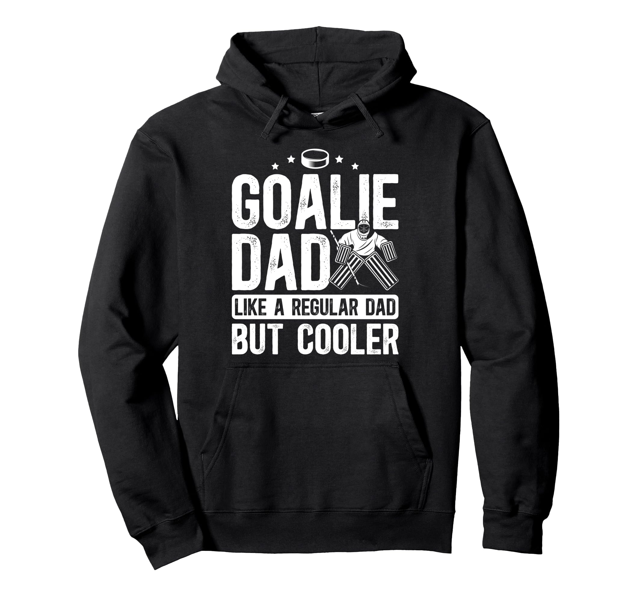 Hockey Goalie Dad Definition Dad Hoodie - Casual Everyday Wear Unisex