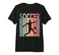 Soccer Soccer Player Soccer Lover Tri T-Shirt - Trendy Graphic Men Women
