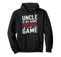Funny Table Soccer Foosball Uncle Hoodie - Graphic Print Unisex