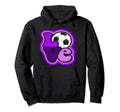 Soccer Love Teen Shades Purple Hoodie - Unique Graphic Unisex