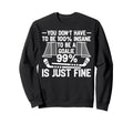 Ice Hockey Goalie Goalkeeper You Sweatshirt - Streetwear Style for Adults