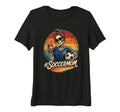 Womens Soccer Mom Soccer Mama Soccer T-Shirt - Graphic Print Unisex