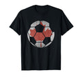 Canada Flag Soccer Ball Canadian Football T-Shirt - Trendy Graphic Unisex