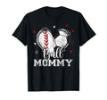 Ball Mommy Baseball Soccer Heart Nana T-Shirt - Aesthetic Graphic Unisex