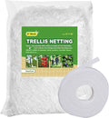 All-Weather Trellis Netting Mesh Plant Garden Vine Growing Flexible String Net (6" Mesh ployester, 5' Wx 15'L)