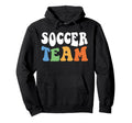 Football Coach Player Funny Soccer Team Hoodie - Fun Novelty Design Unisex