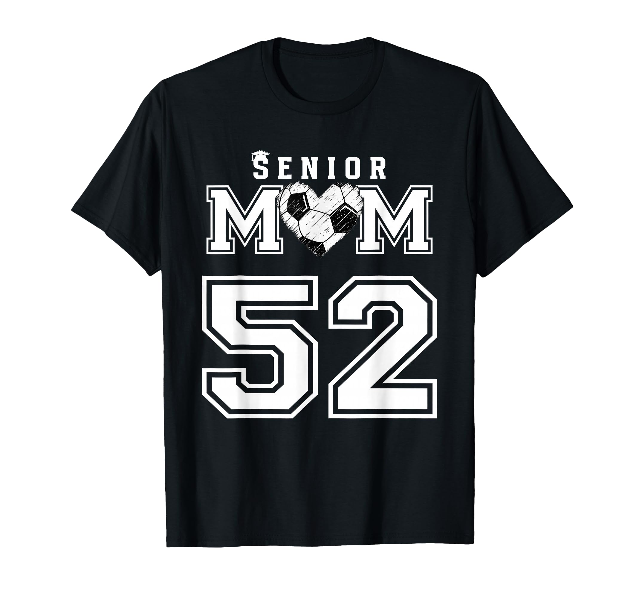 Proud Senior Soccer Mom Custom Jersey T-Shirt - Custom Art Print Men Women