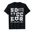 Soccer Mama Coquette Bow Funny Soccer T-Shirt - Minimalist Print Men Women