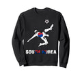 South Korea Football Soccer Sweatshirt - Fun Novelty Design for Adults