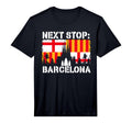 Barcelona Summer Vacation Trip Next T-Shirt - Casual Everyday Wear Unisex
