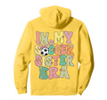 My Soccer Sister Era Groovy Soccer Hoodie - Novelty Apparel Men Women