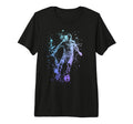 Soccer Player Sports Football Watercolor T-Shirt - Unique Graphic Unisex