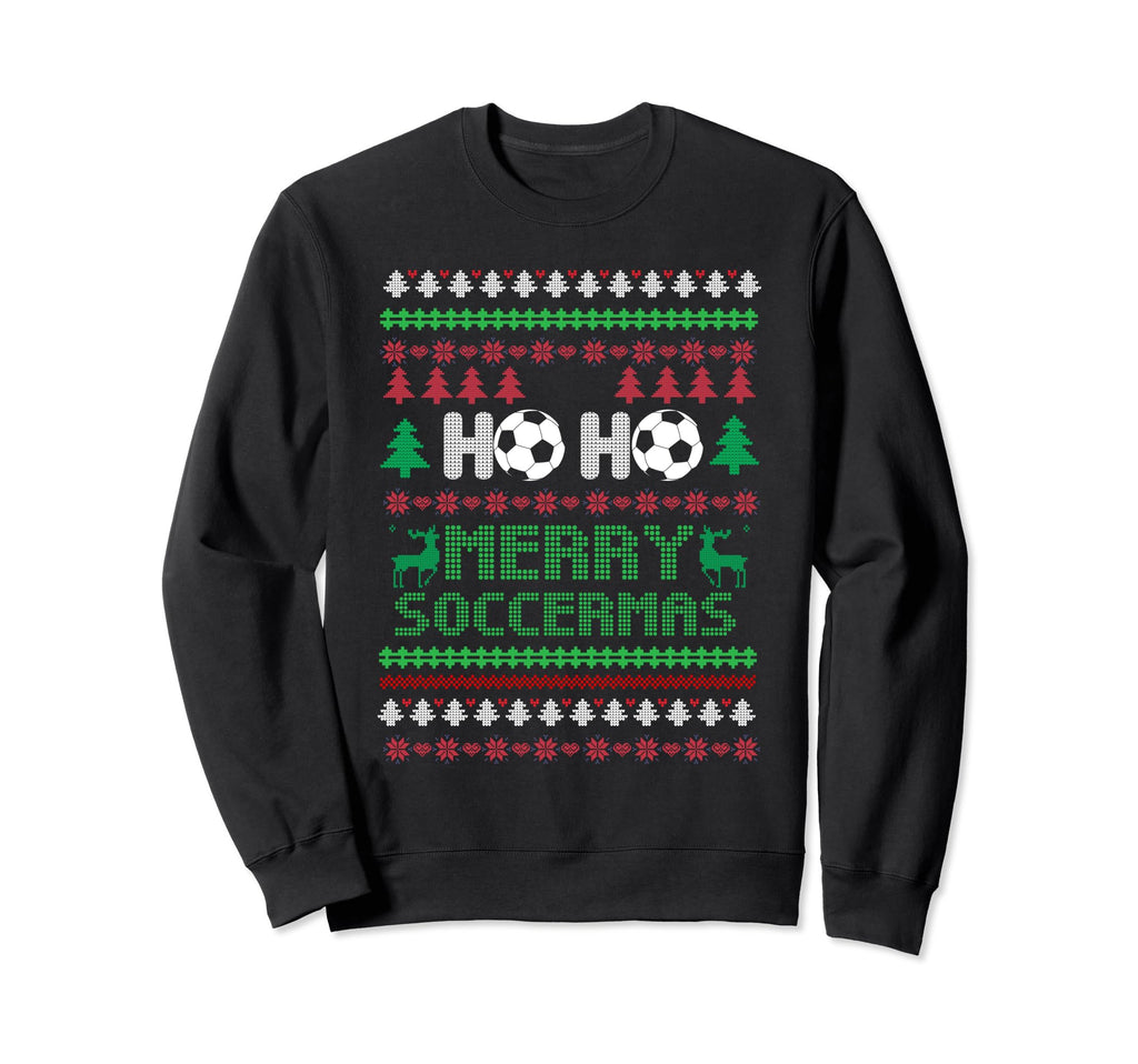 Soccer Goalkeeper Holiday Santa Sweatshirt - Streetwear Style for Adults