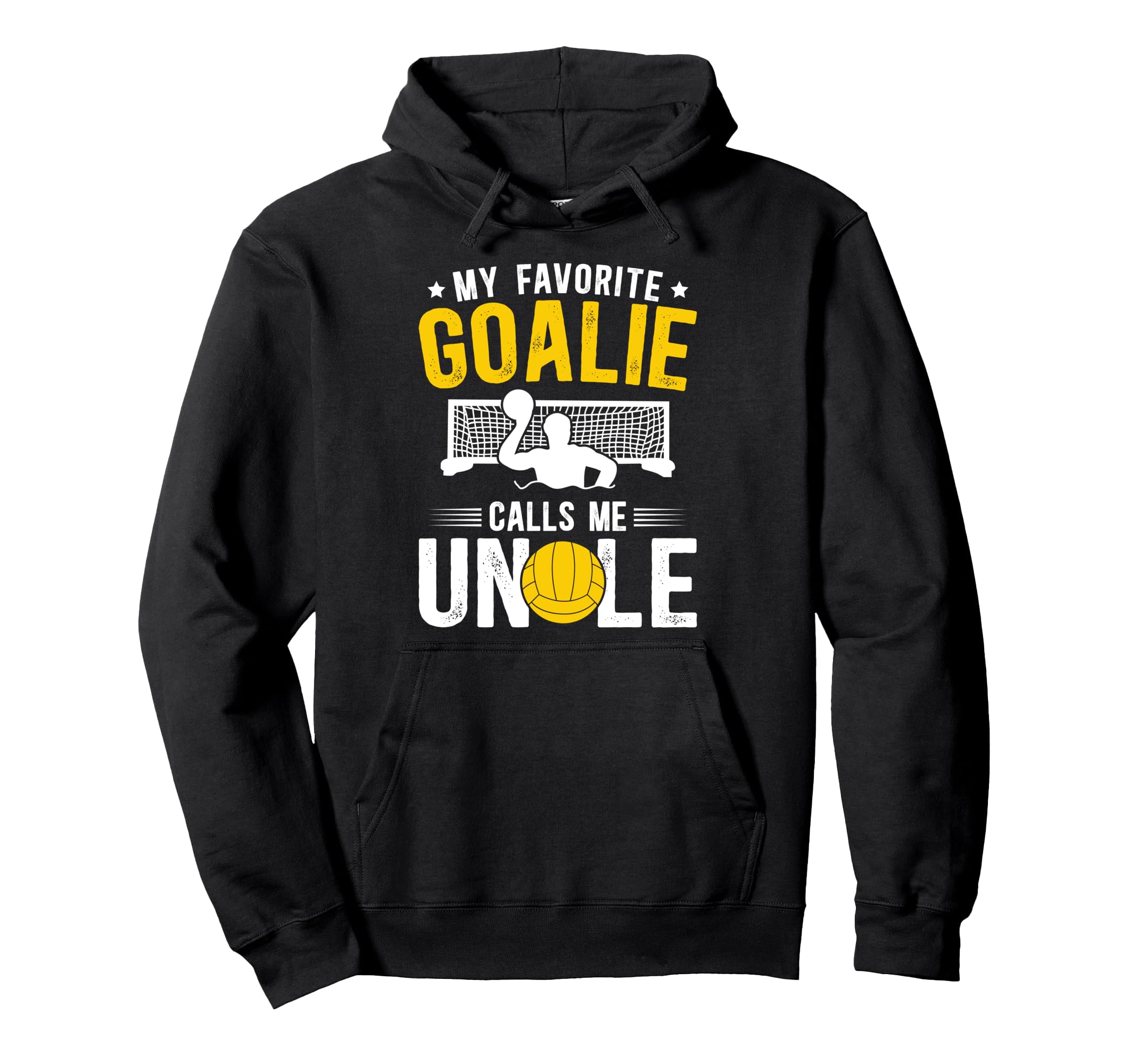 Proud Water Polo Goalie Uncle Water Hoodie - Aesthetic Graphic for Adults
