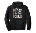My Heart Is That Field Soccer Leopard Hoodie - Unique Graphic Men Women