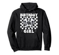 Birthday Soccer Coquette Bow Hoodie - Minimalist Print for Adults