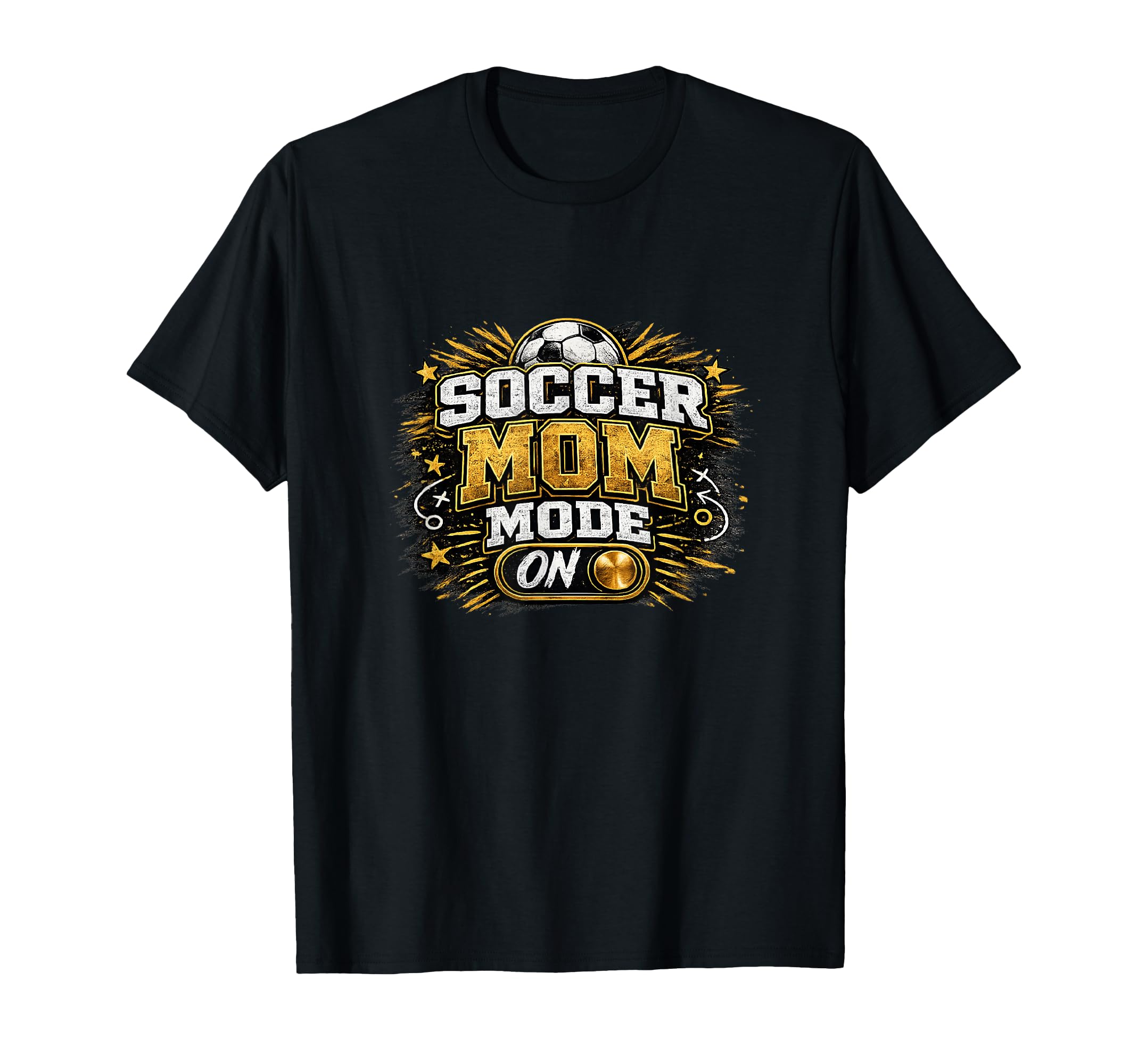 Soccer Mom Mode Funny Game Day T-Shirt - Unique Graphic Unisex