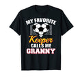 My Favorite Keeper Calls Me Granny Soccer T-Shirt - Unique Graphic Unisex