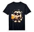 Mens Soccer Ball Beer Performance T-Shirt - Custom Art Print for Adults