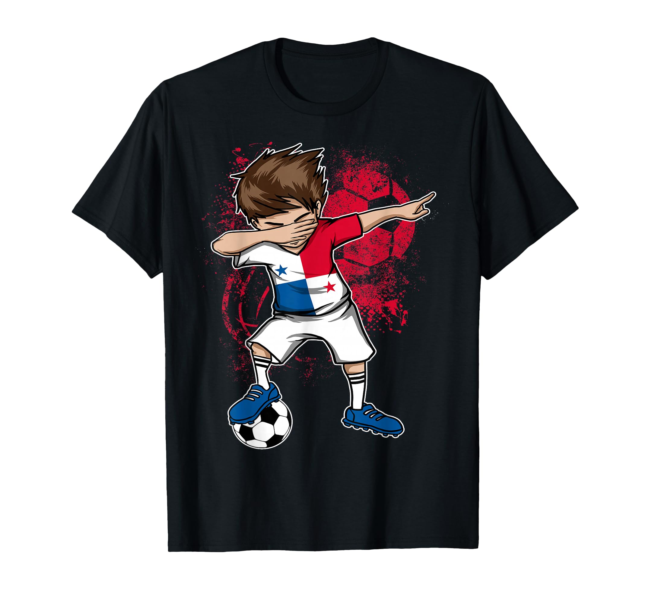 Dabbing Panama Soccer Jersey Football T-Shirt - Streetwear Style Unisex
