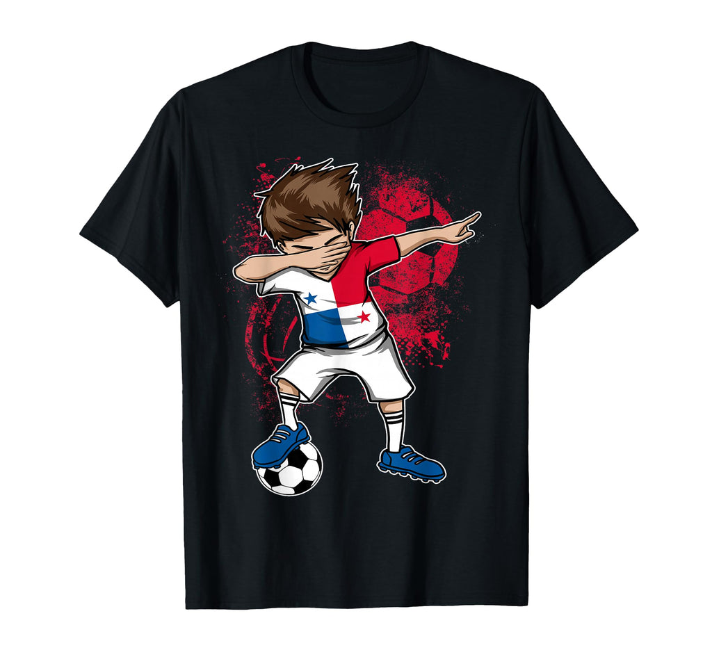 Dabbing Panama Soccer Jersey Football T-Shirt - Minimalist Print Men Women