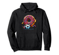 Donut Playing Soccer Funny Sports Trendy Hoodie - Trendy Graphic Unisex