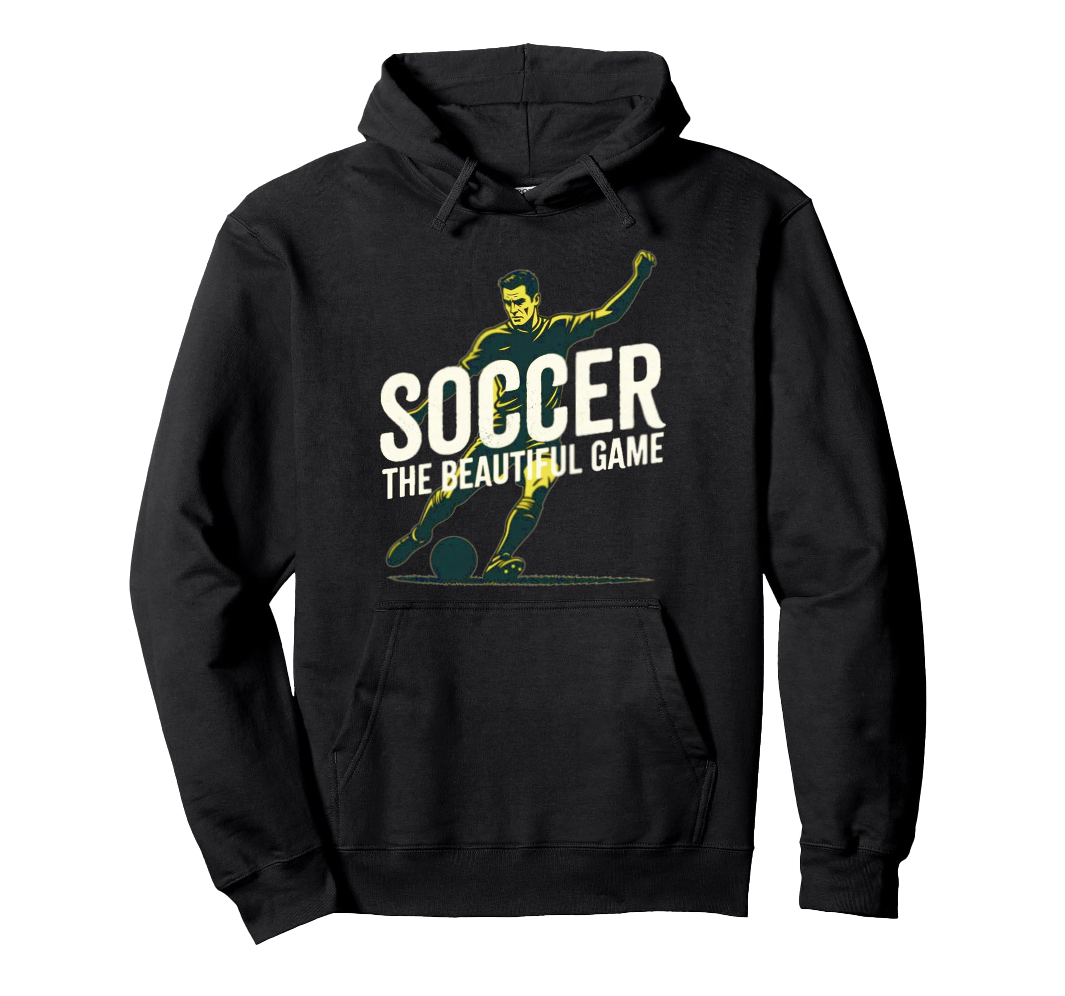 Soccer Butiful Game Foodball Futbal Digor Hoodie - Unique Graphic Unisex
