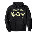 Love My Funny Soccer Mom Hoodie - Fun Novelty Design Unisex