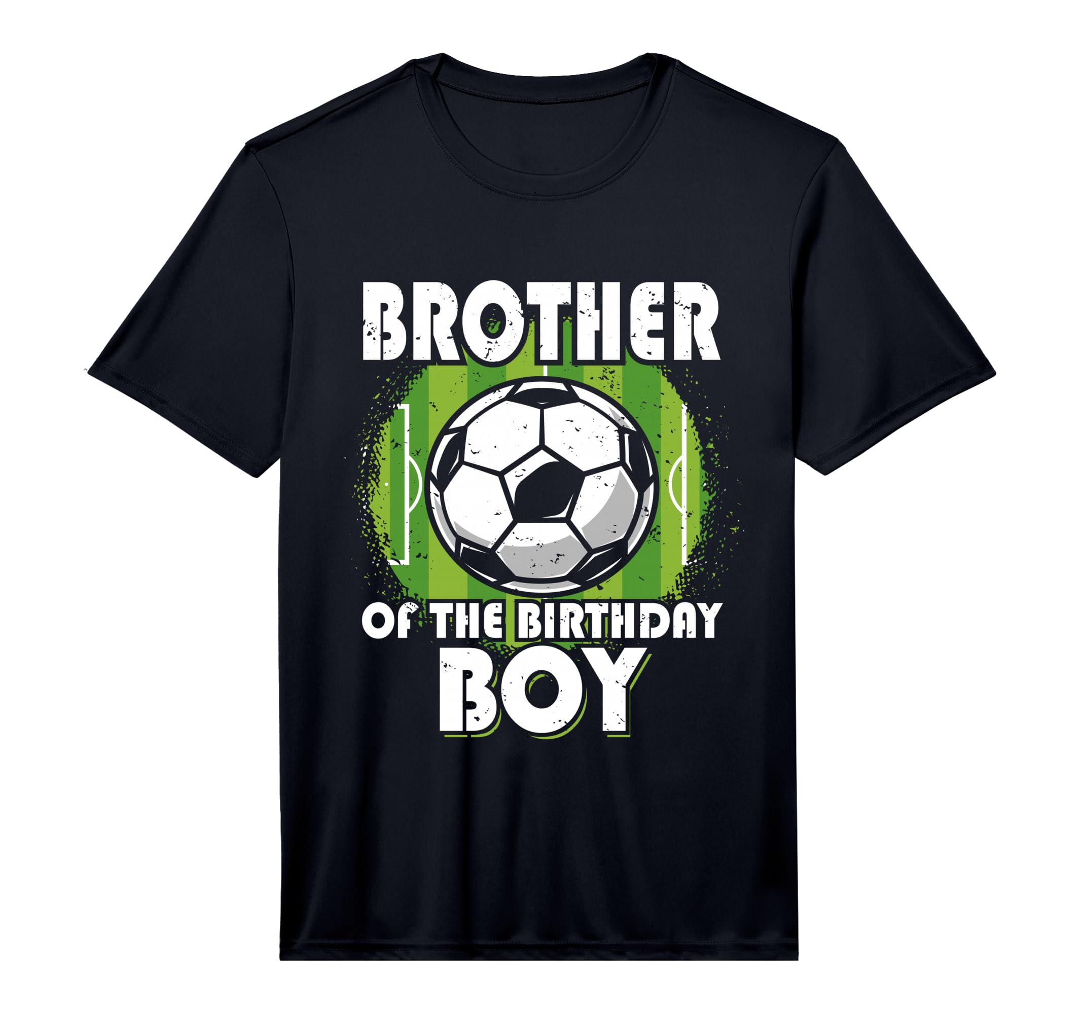 Brother Birthday Soccer Player T-Shirt - Unique Graphic Men Women