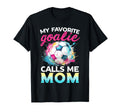 My Favorite Goalie Calls Me Mom T-Shirt - Aesthetic Graphic for Adults