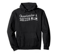 Cheerleader And Soccer Mom Funny Hoodie - Graphic Print Unisex