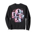 Soccer Player Football Player Sweatshirt - Casual Everyday Wear Men Women