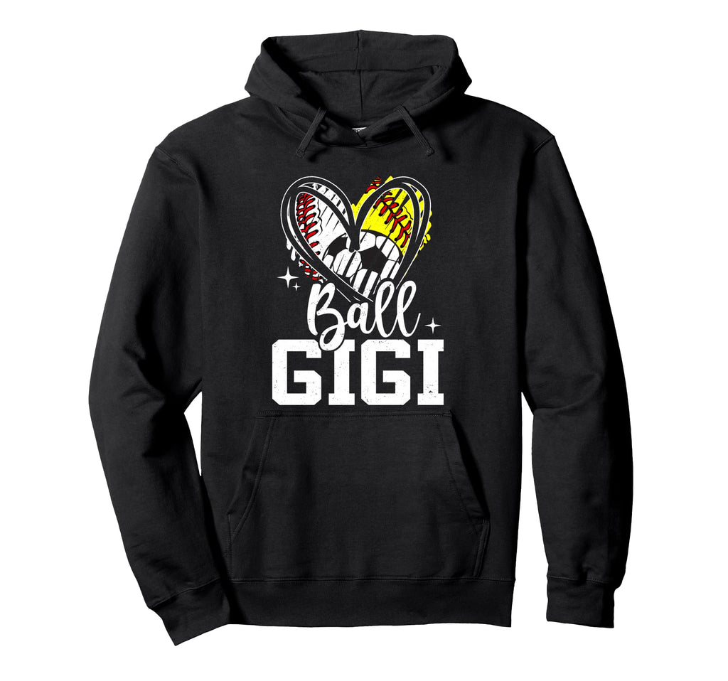 Ball Gigi Baseball Softball Soccer Hoodie - Custom Art Print Men Women