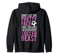 We Love Soccer Gifts Hoodie - Minimalist Print Men Women