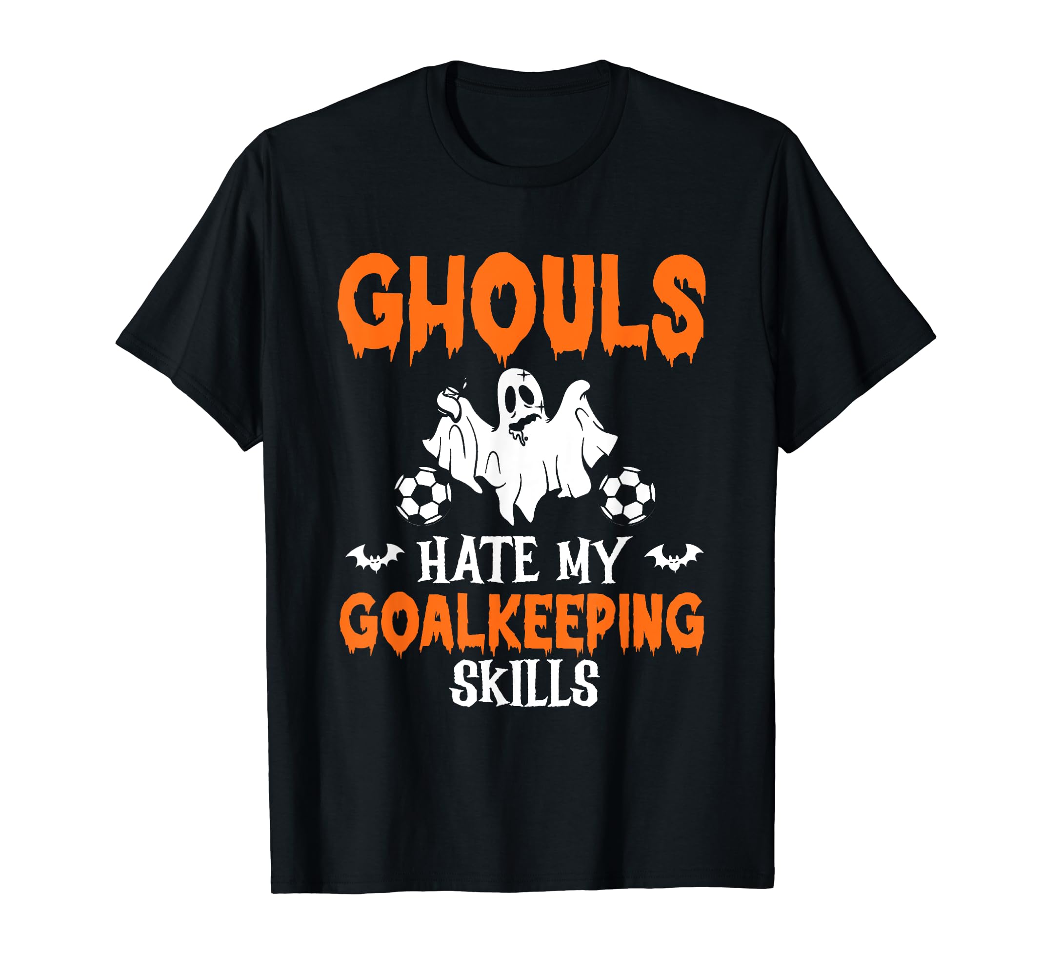 Halloween Matching Soccer Goalie Team T-Shirt - Minimalist Print Unisex